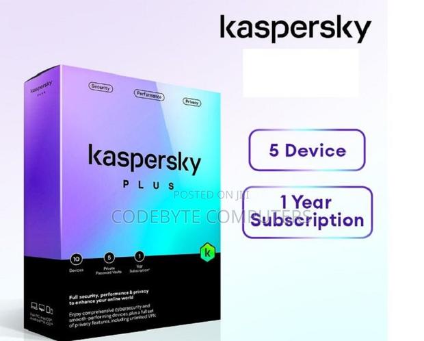 Kaspersky Plus 5 Devices - main view
