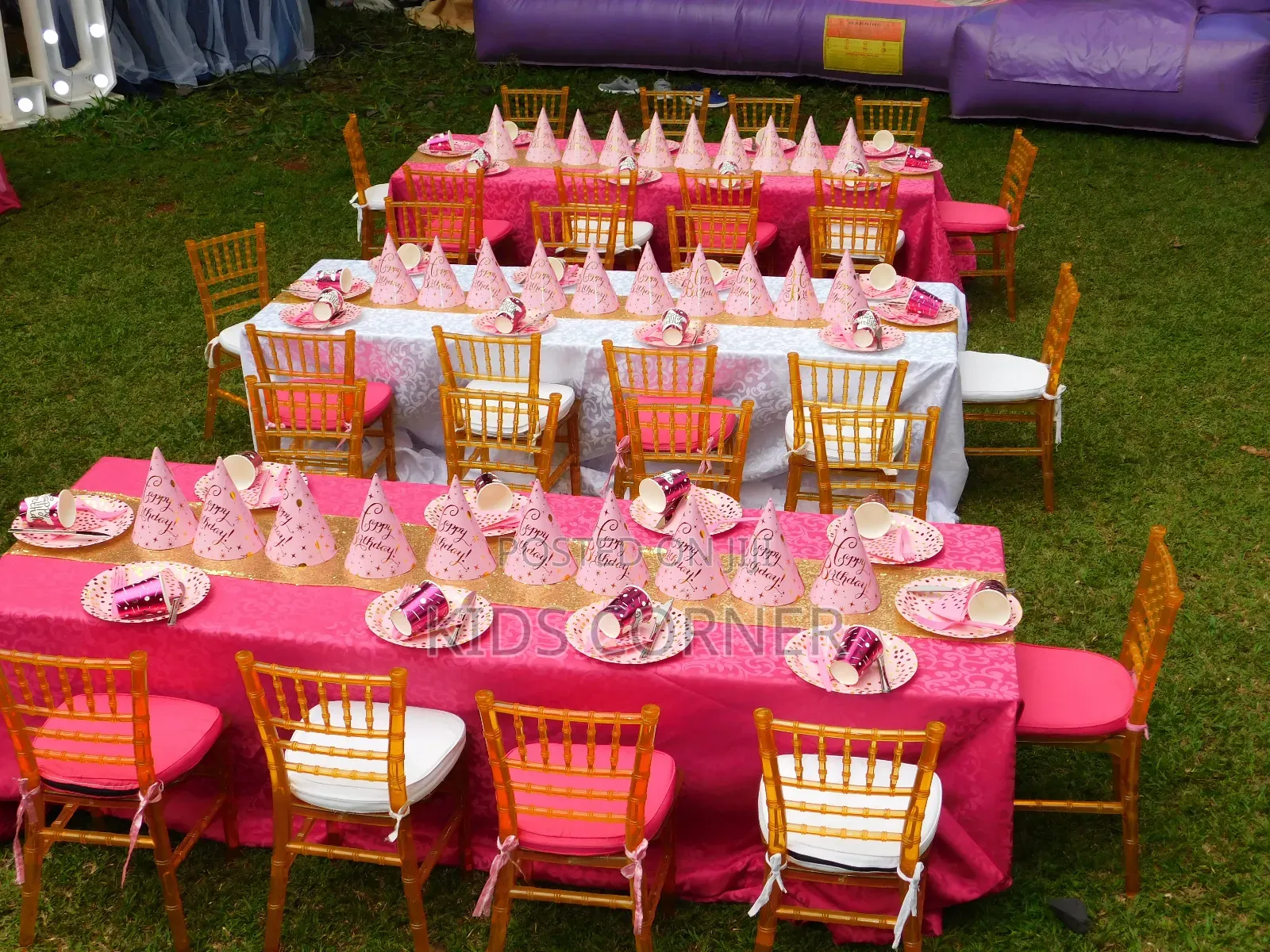 Kids Chiavari Chairs Decorations