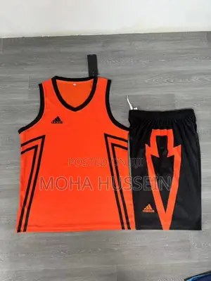 Orange Basketball Volleyball Jerseys
