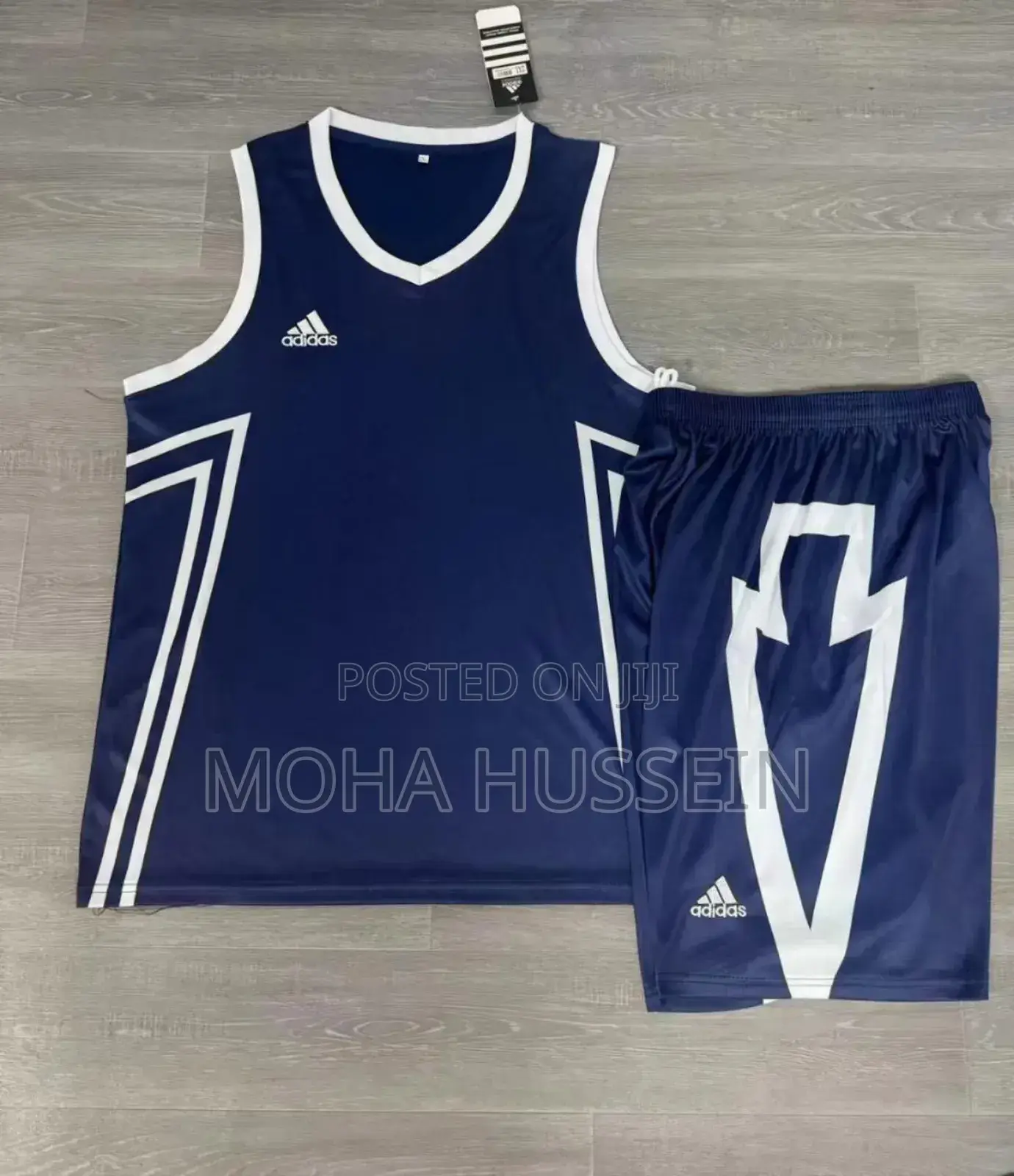Navy Blue Basketball Volleyball Uniforms