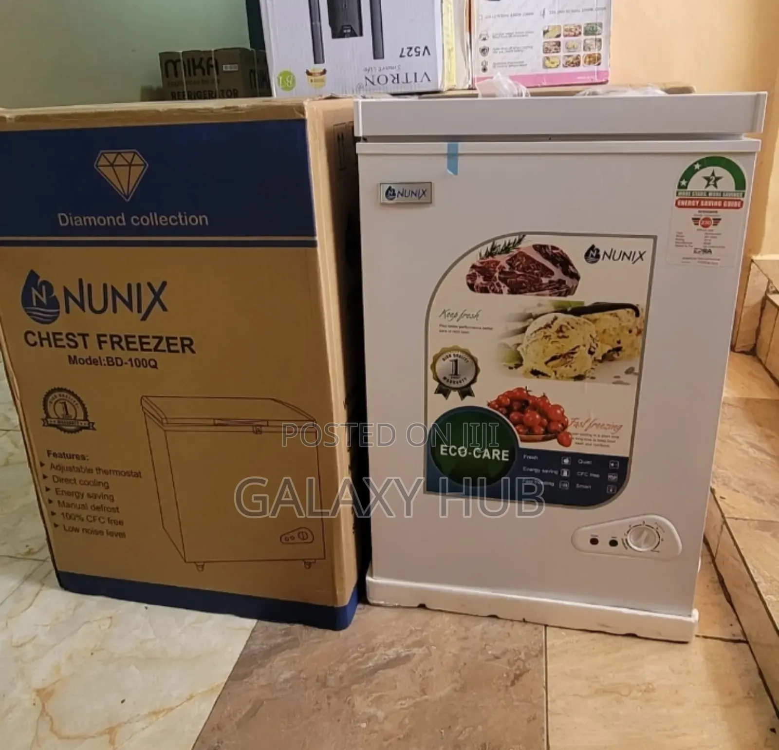 Nunix 100 Litres Deep Freezer