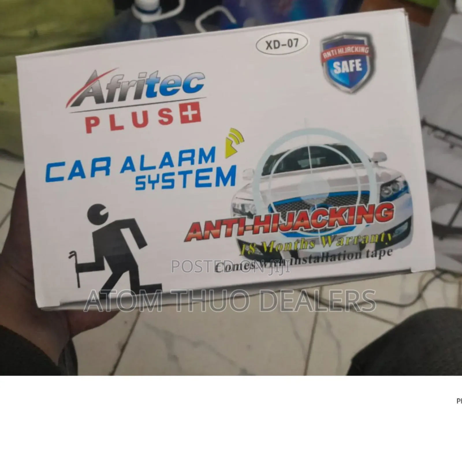 Car Alarm System With Cut Out