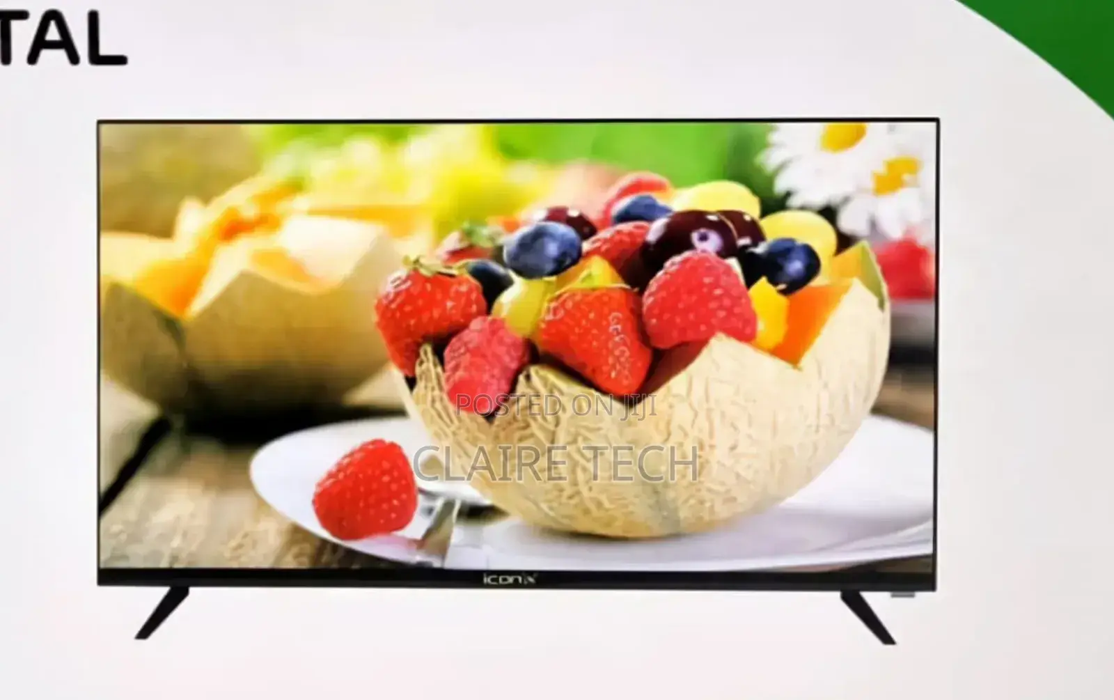 Brand New Iconix 32 Inches Digital AC/DC Tv