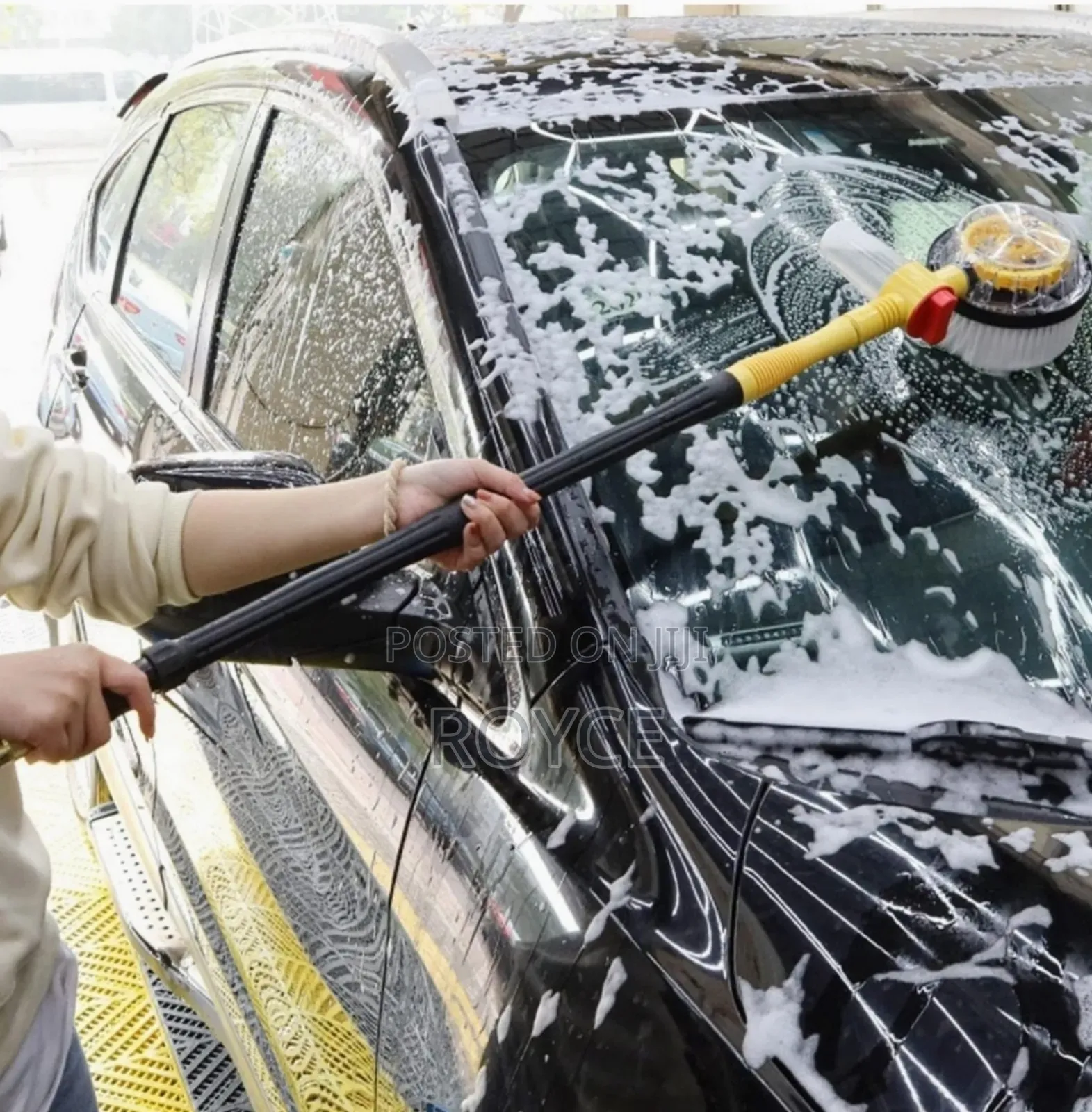 Auto Rotating Retractable Car Wash Brush