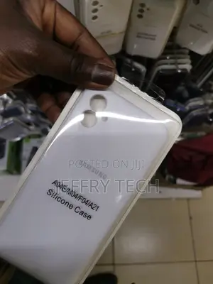 Samsung Galaxy A04E Case 6.5 Inch Liquid Silicone White