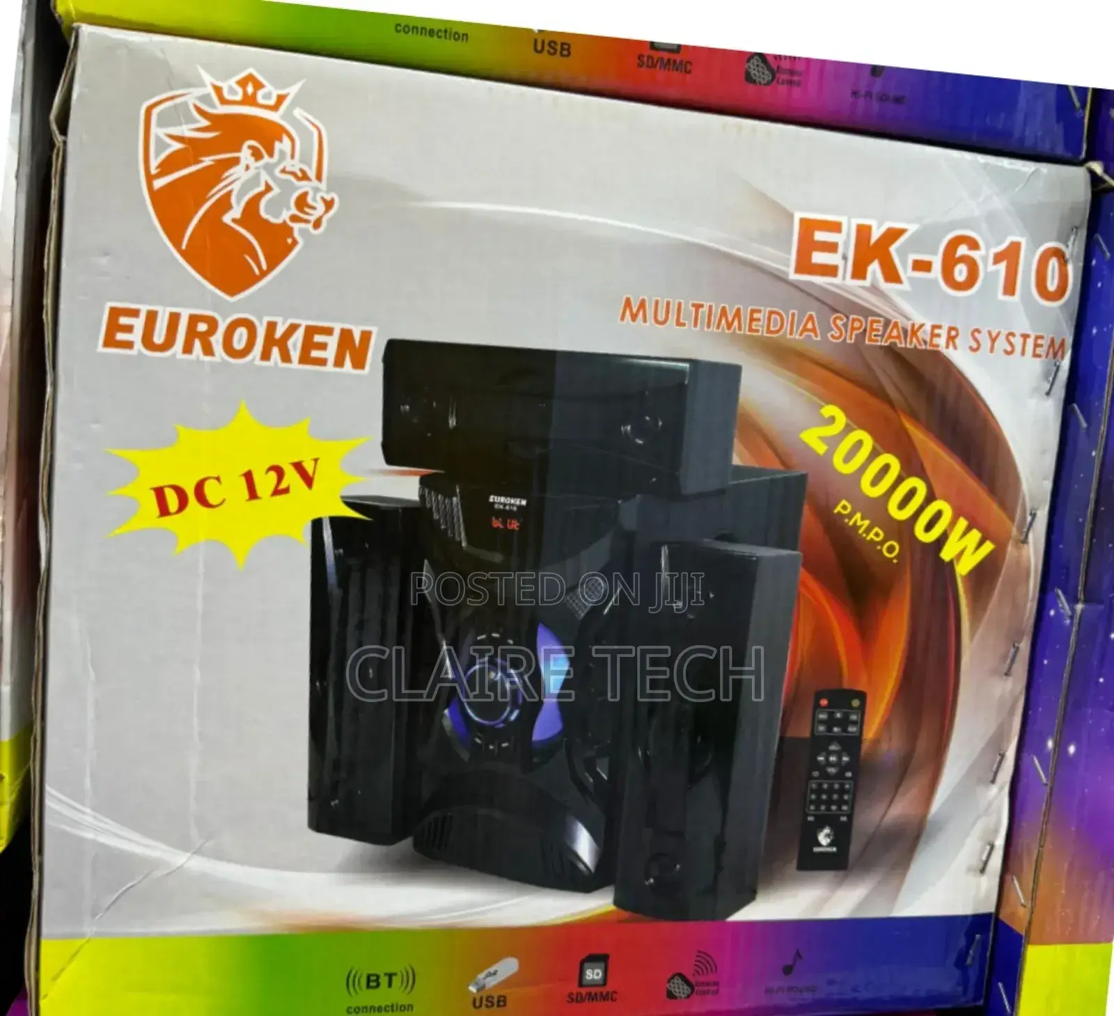 Euroken 3.1CH Ek-610 20000watts Woofer