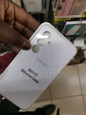 SAMSUNG Galaxy S23FE Silicone Case - (White)