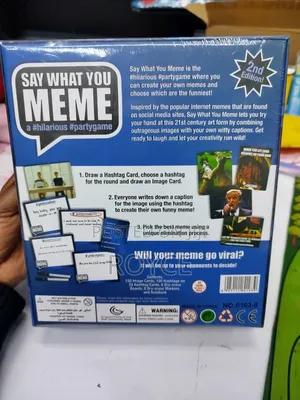 Say What You Meme-Party Game