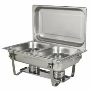 Double Stainless Steel Rectangle Chaffing Dish