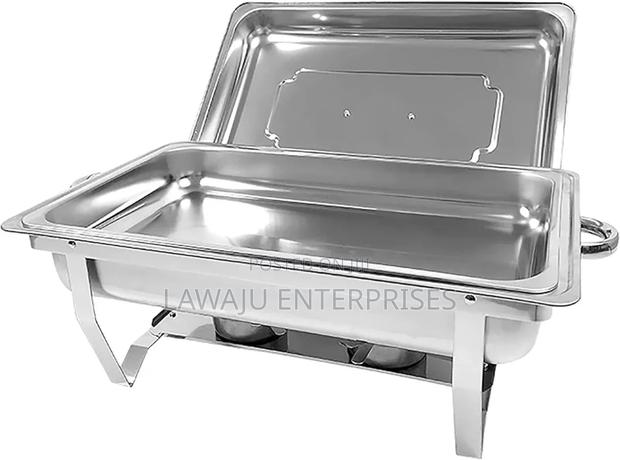 Single Stainless Steel Rectangle Chaffing Dish