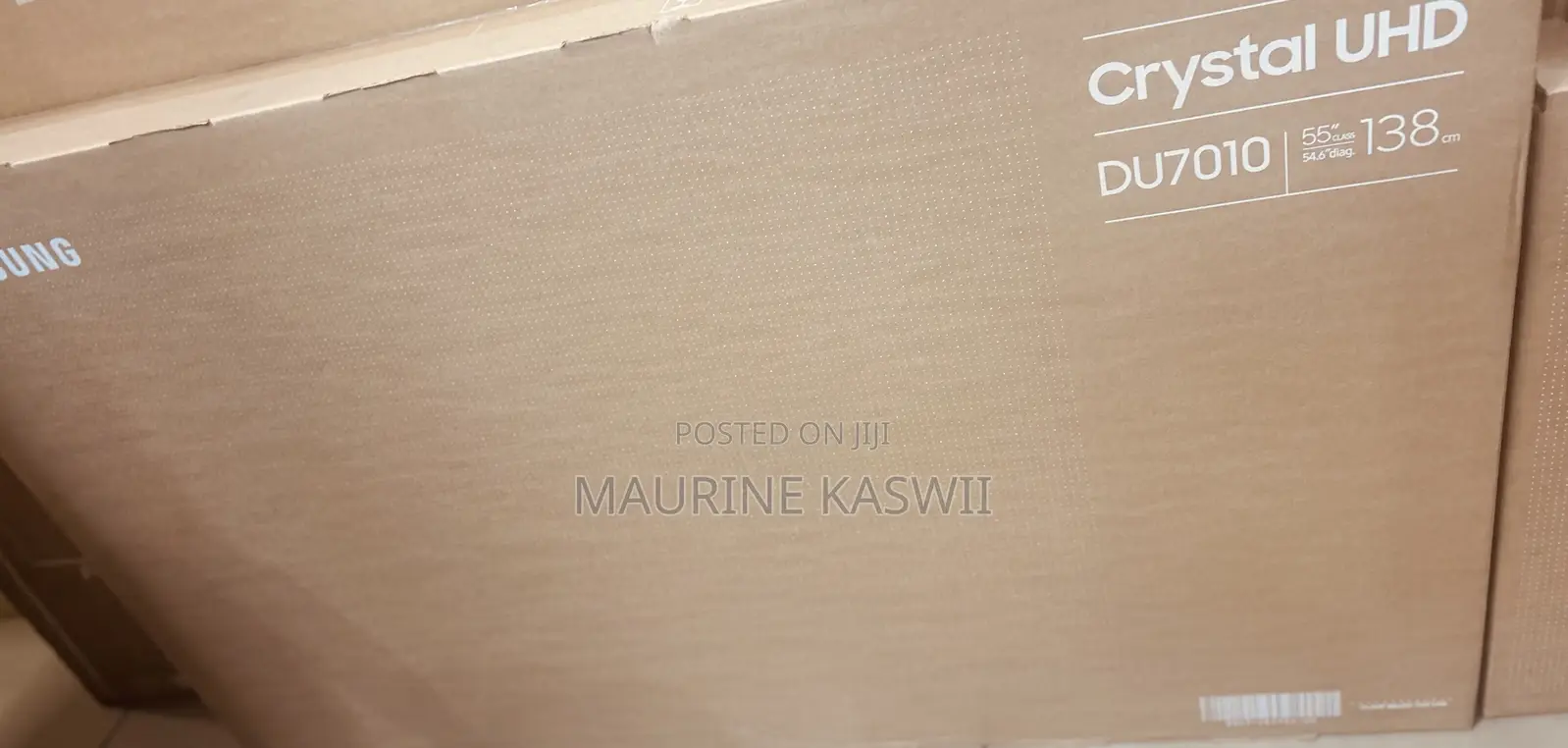 Samsung 55′′ DU7010 Crystal UHD Smart TV (2024) –