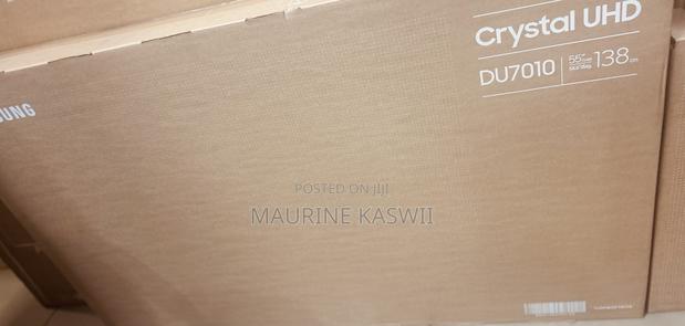 Samsung 55′′ DU7010 Crystal UHD Smart TV (2024) –