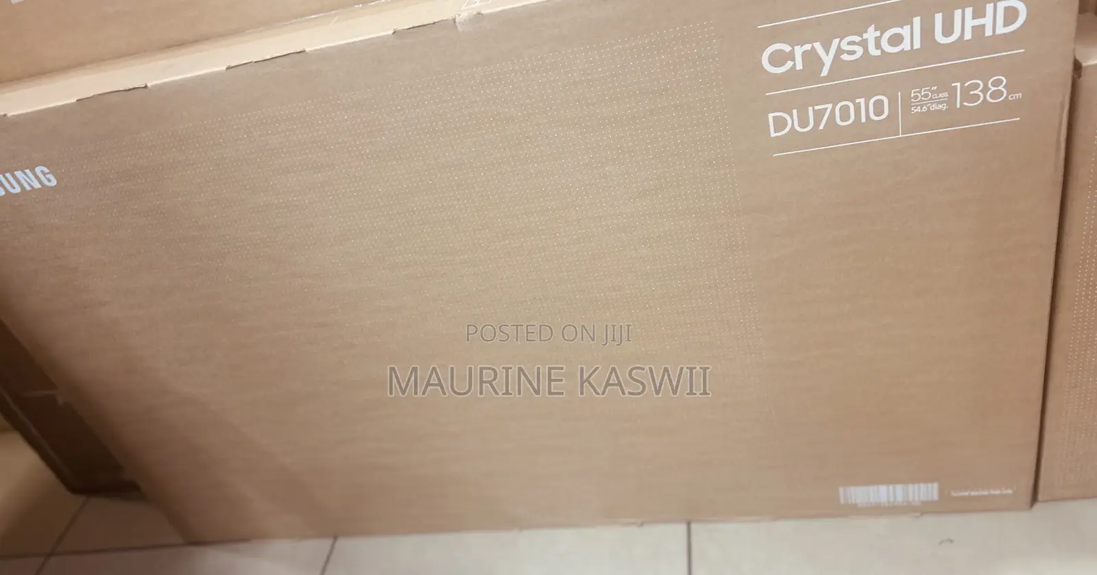 Samsung 55′′ DU7010 Crystal UHD Smart TV (2024) in Nairobi Central