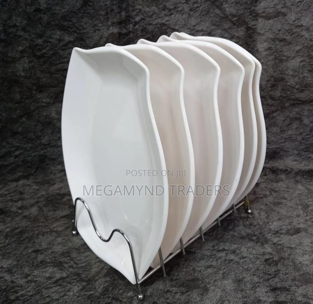 12pc Melamine Dinner Plate/Rectangle Melamine Dinner Plates