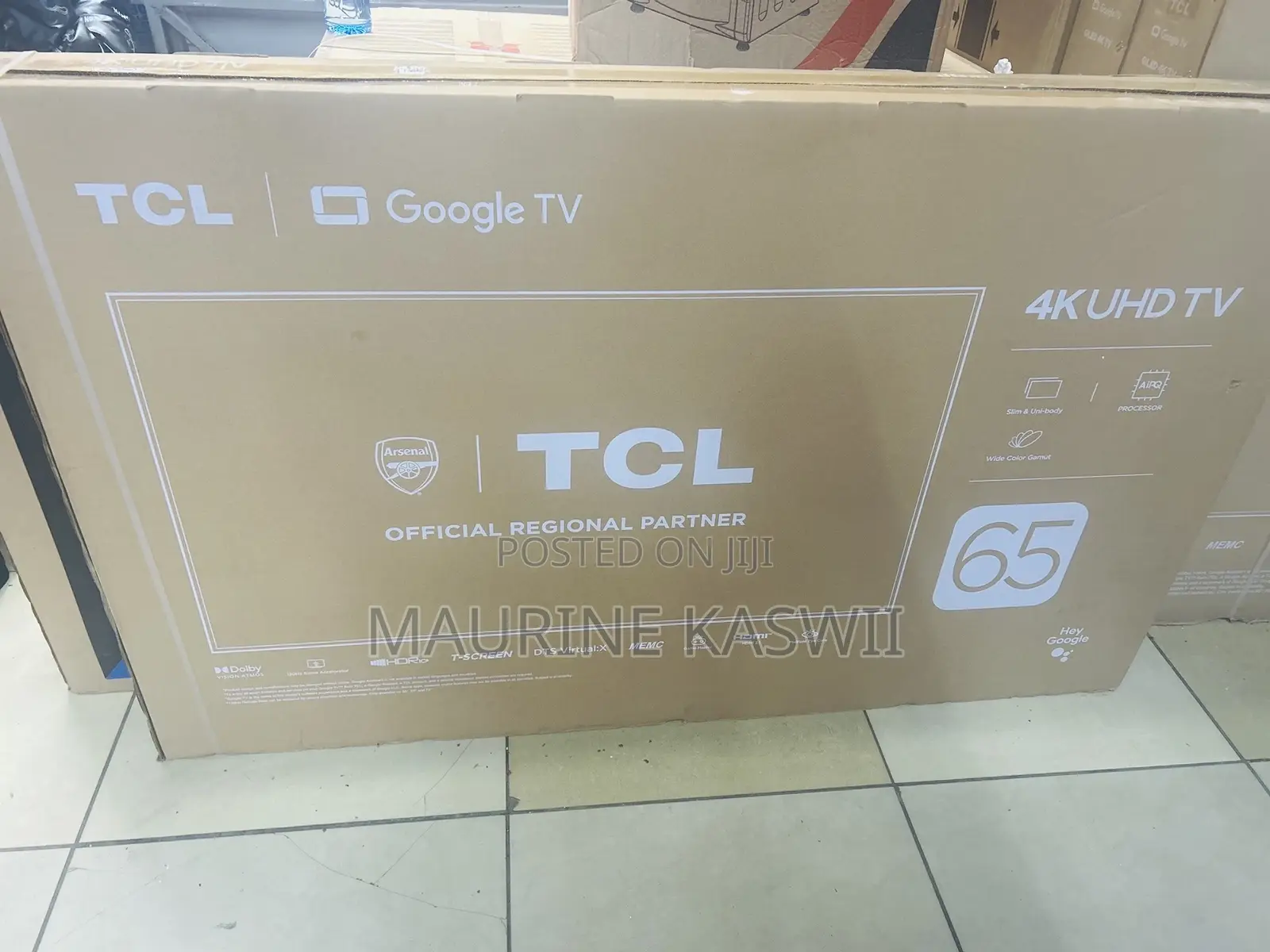 TCL 65′′ 65p755 HDR 120hz