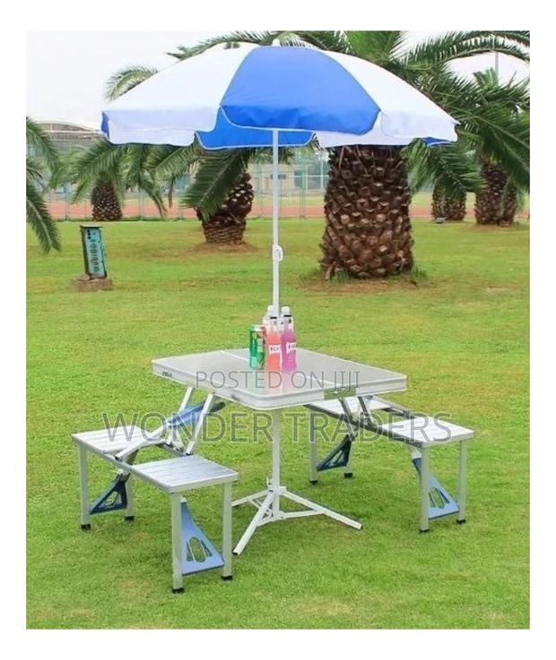 Portable Outdoor Camping Table - main view