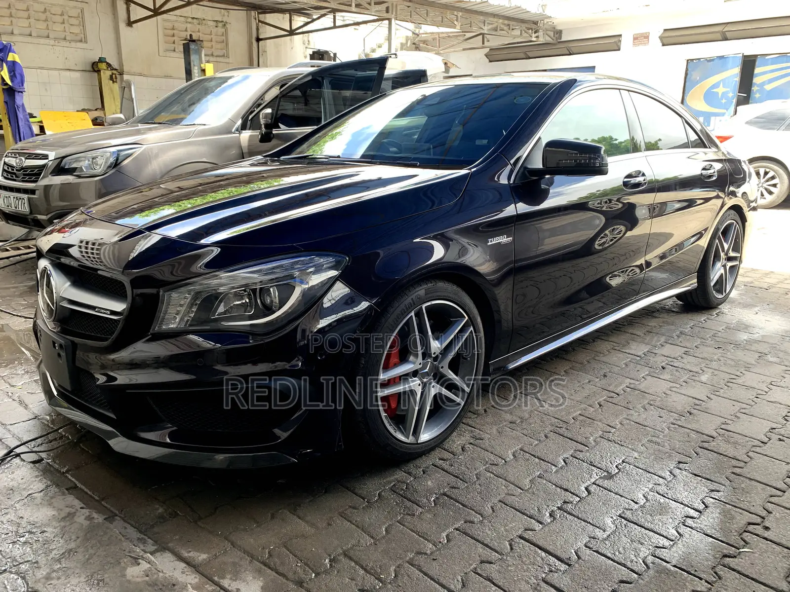 Mercedes-Benz CLA-Class AMG CLA 45 4MATIC Sedan 2017 Black