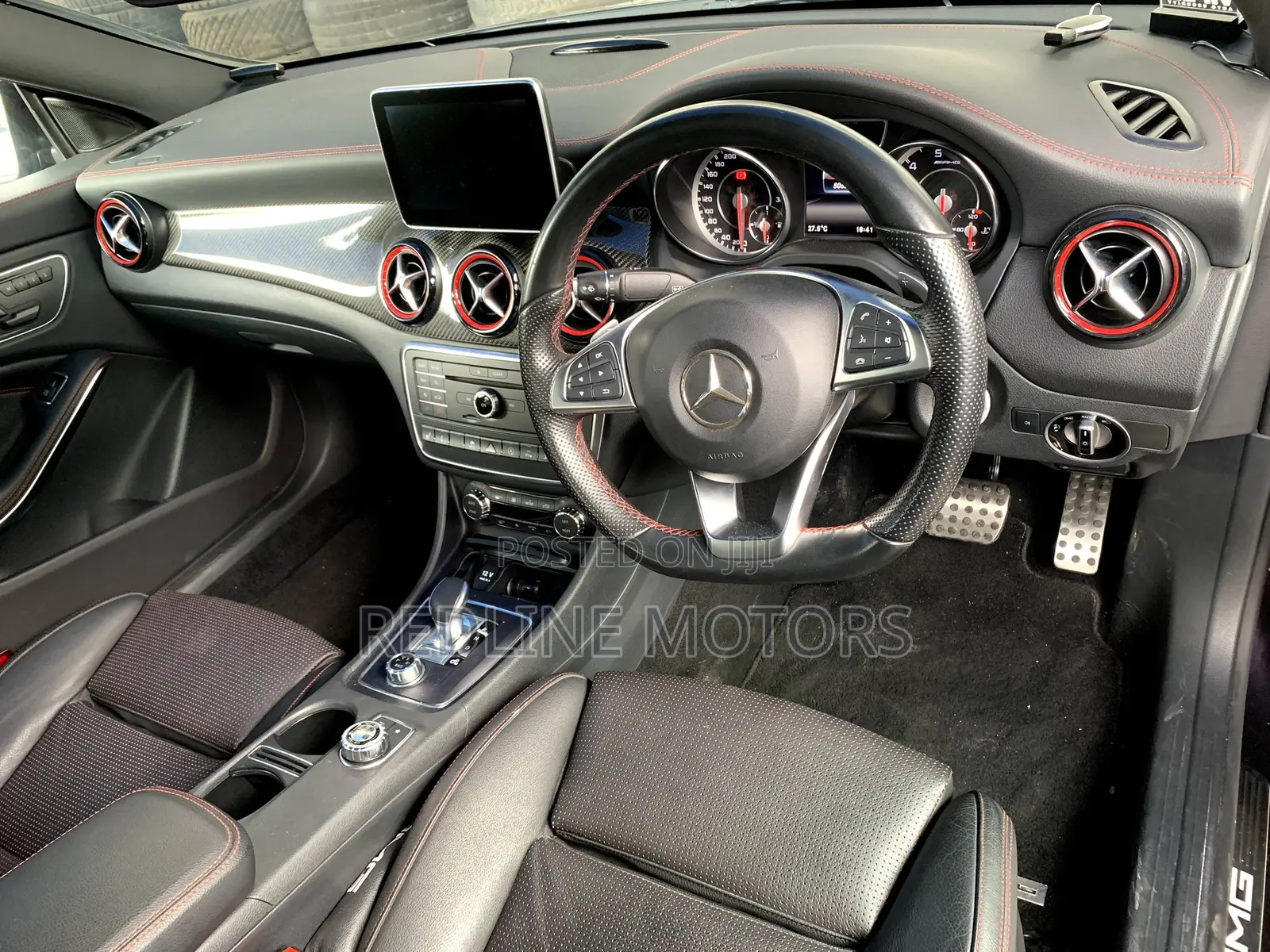 Mercedes-Benz CLA-Class AMG CLA 45 4MATIC Sedan 2017 Black