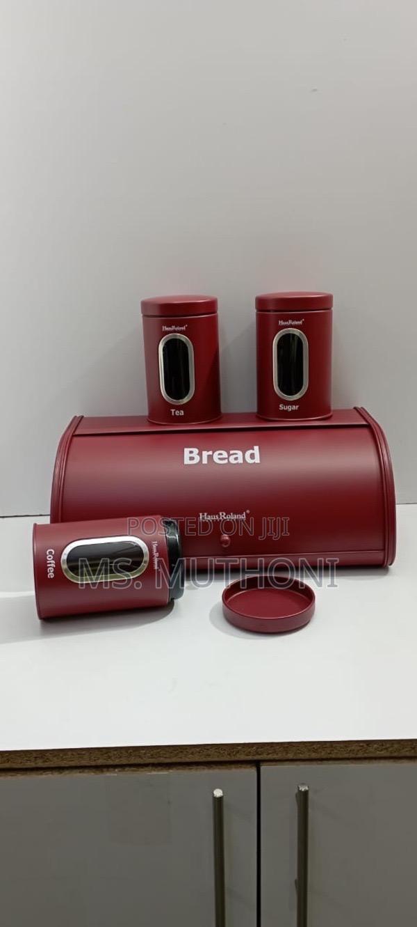 Haus Rolland Bread Storage Bin With 3pcs Canisters * - thumbnail 3