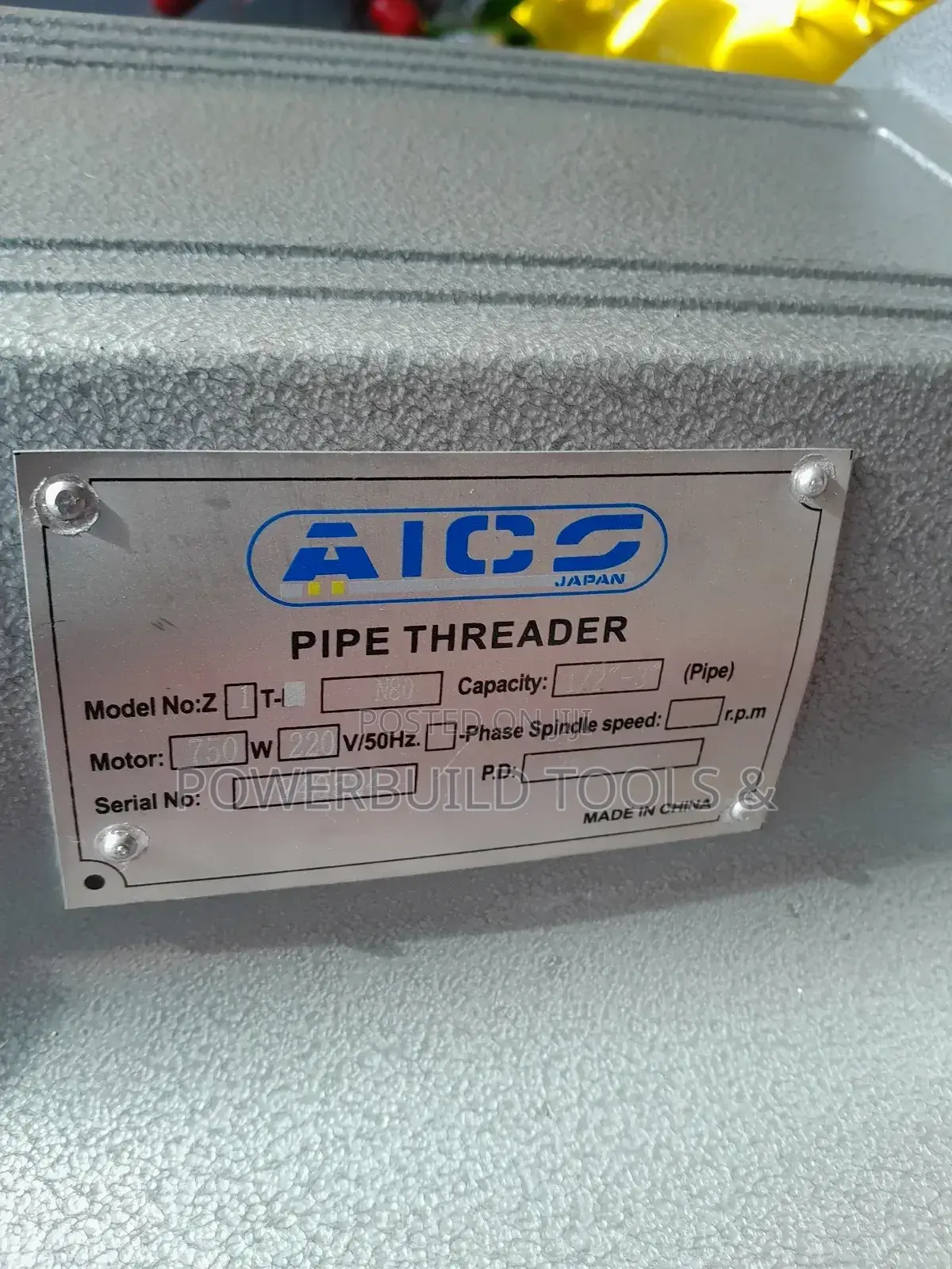 Threading Machine Upto 3'