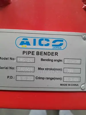 Pipe Bender/Crimping 1/2' to 2'