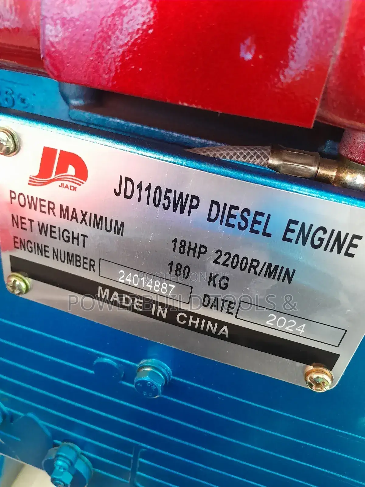 JD Diesel Engine Manual Start 18HP