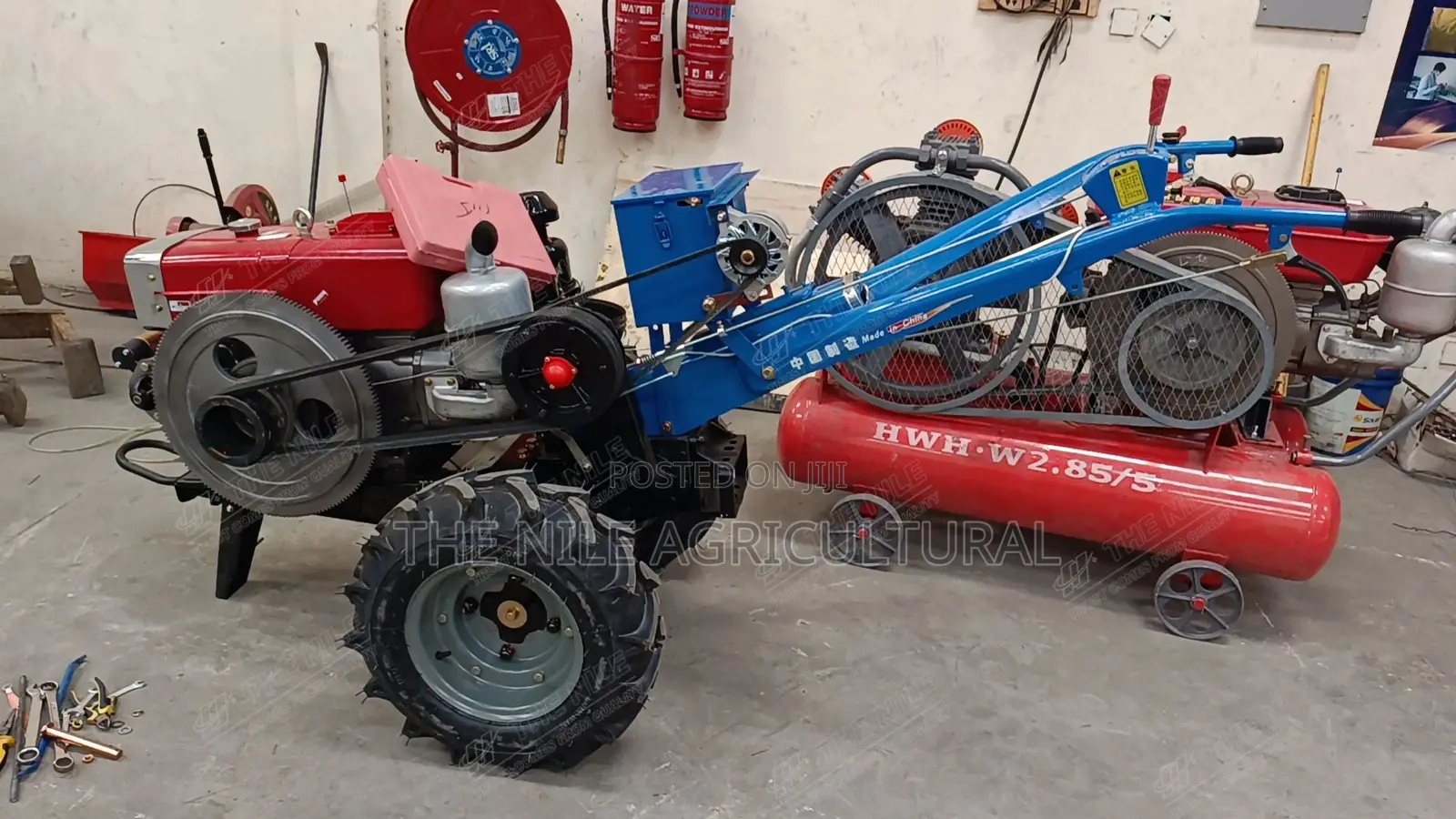 Diesel Engine Walk Behind Tractor