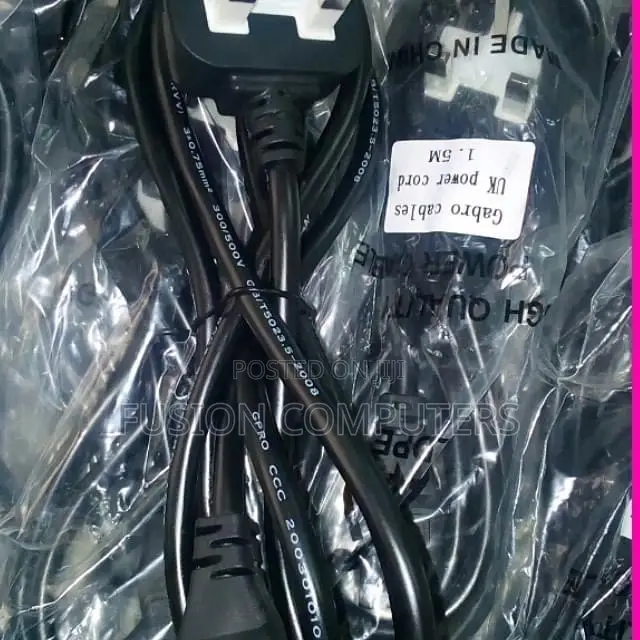 White Fused Flower Cable
