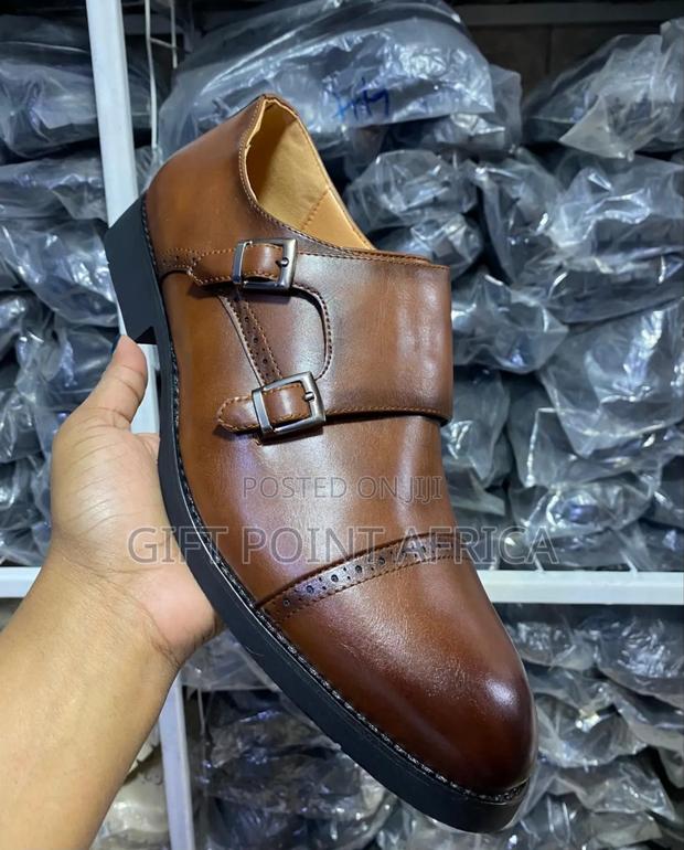 Empire Official Shoes for Men Brown in Color