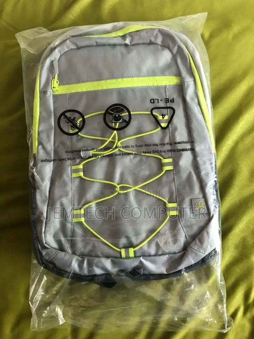 HP 15.6" Active Backpack - Black/Mint Green^^