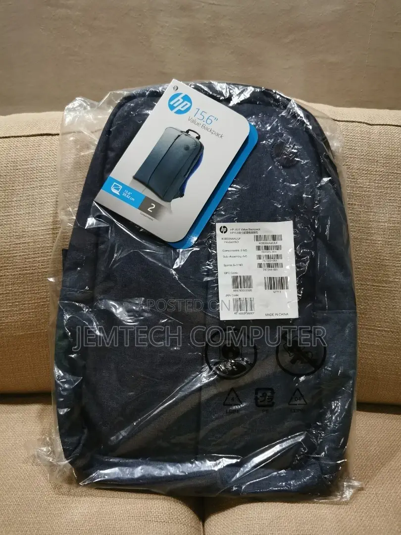 HP Commuter Backpack - Black
