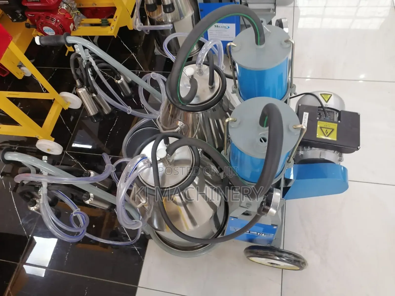 Double Bucket Milking Machine Aico Japan Brand