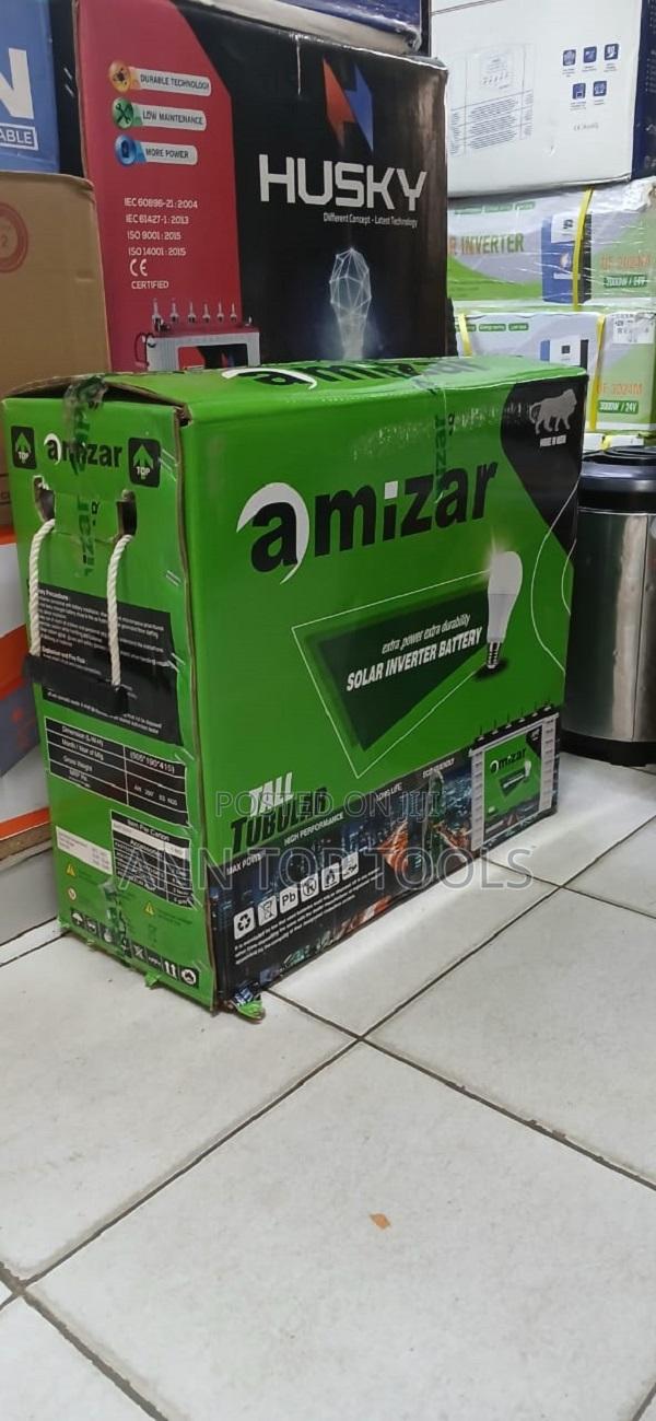 200 Ah Amizar Solar Tall Tubular Backup Battery