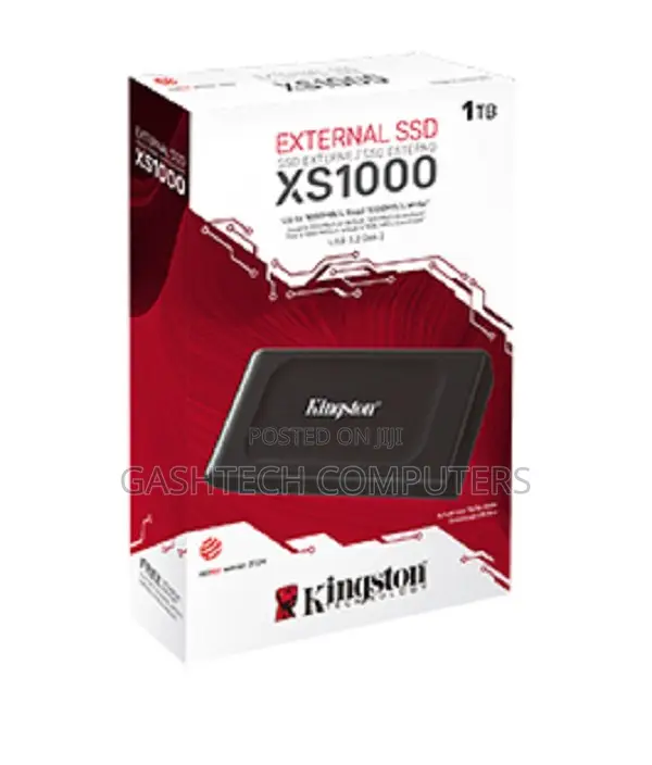 Kingston XS1000 Portable External SSD 1TB - Black SXS1000/