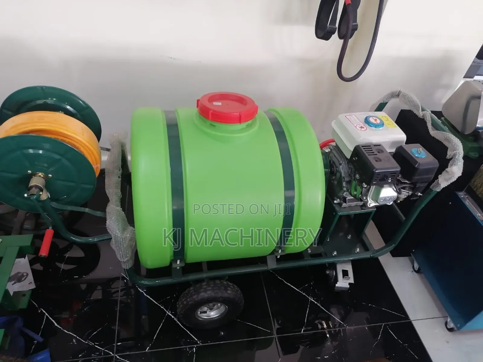 Trolley Sprayer 160l Capacity Aico Petrol Driven Engine