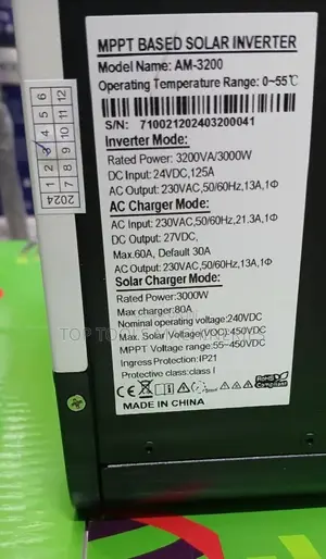 3.2 Kva Amizar Solar Hybrid Inverter