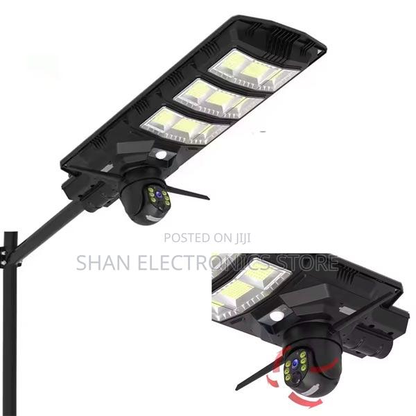 4g Sim Card Courtyard Solar Street Light CCTV Camera - main view