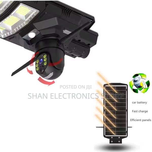 300w Integrated Street Light 4g Sim Card CCTV Camera