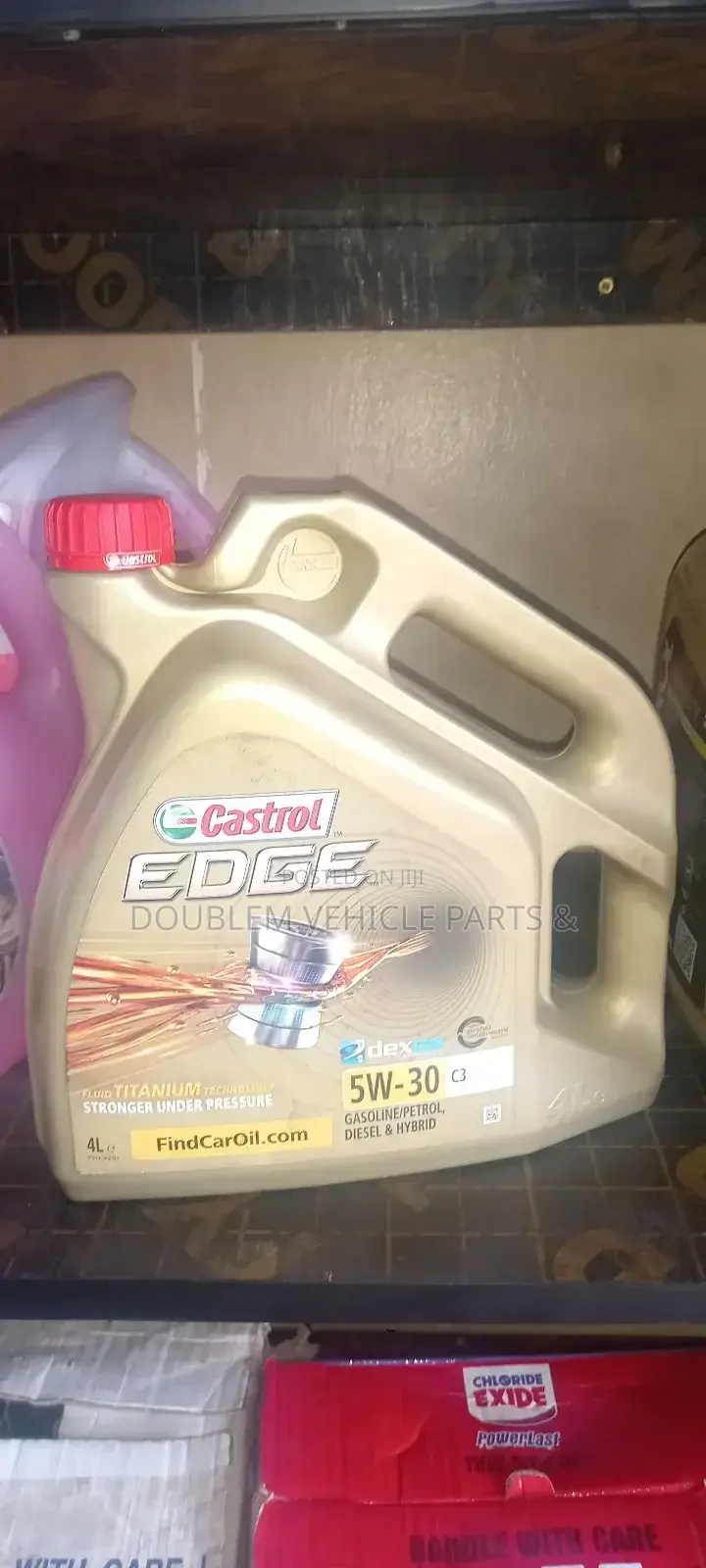Synthetic Engine Oil Petrol/Diesel Castrol Edge 5L 5w-30