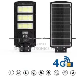 4g Sim Card 2 in 1 CCTV Security Camera Street Light