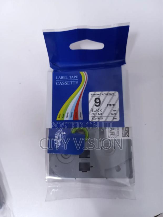 Brother Label Tape TZC-S231 12mm (Black on White) Compatible