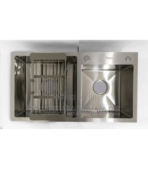 Frencia Kitchen Sink Double Bowl 7843s