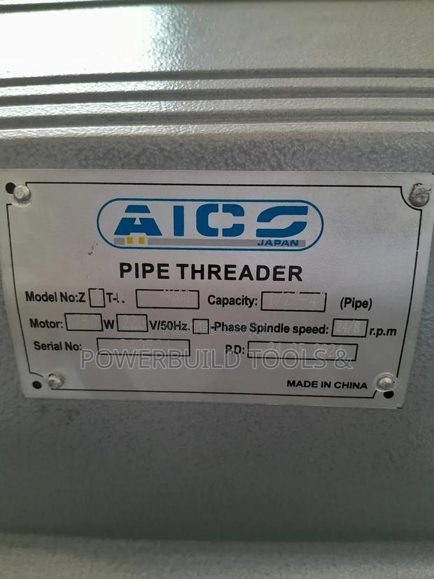 Aico 1/2 to 4" Electric Pipe Threader - thumbnail 3