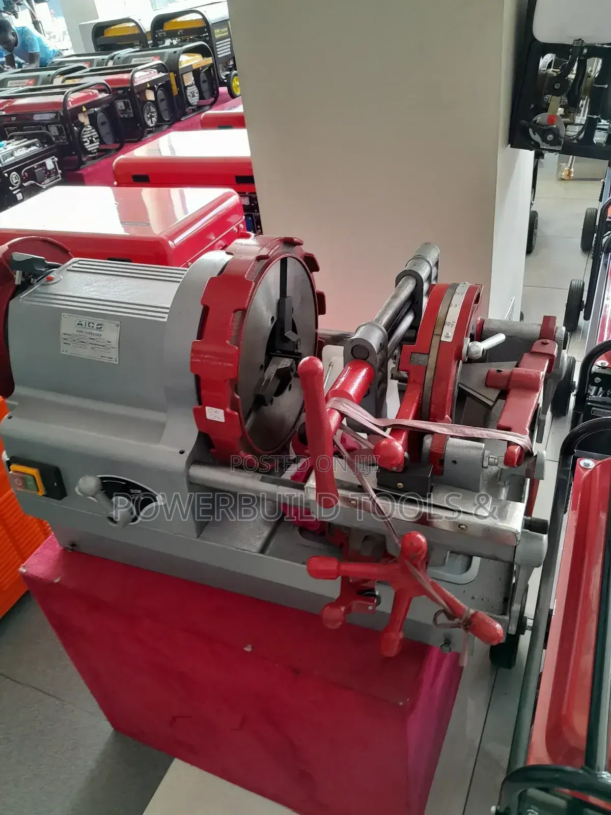 Aico 1/2 to 4" Electric Pipe Threader