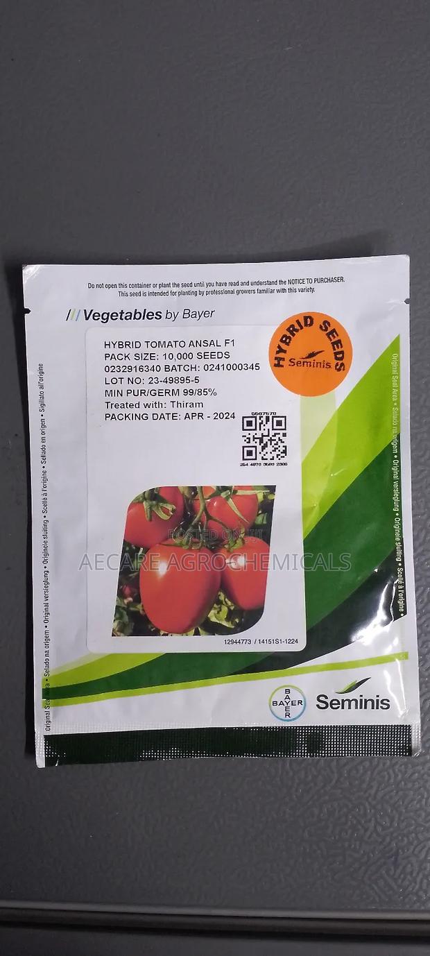 Hybrid Tomato Ansal F1 10,000 Seeds - thumbnail 5