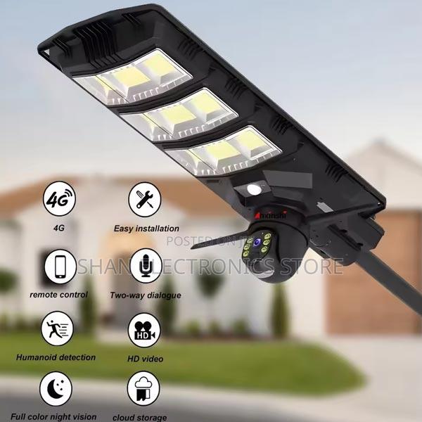 Wholesale Price All in One 300w 4g Camera Security Light