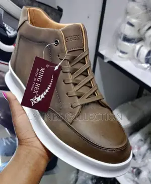 Leather Ming Hex Boots