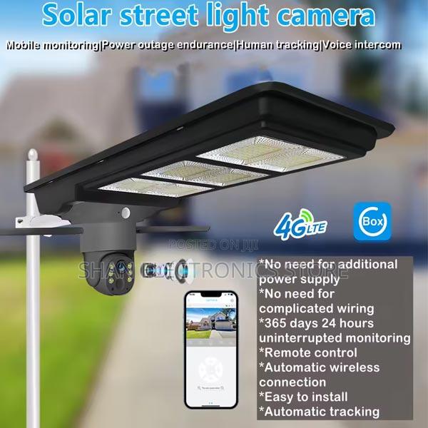 Waterproof Solar Integrated Street Light New 4g Solar Camera