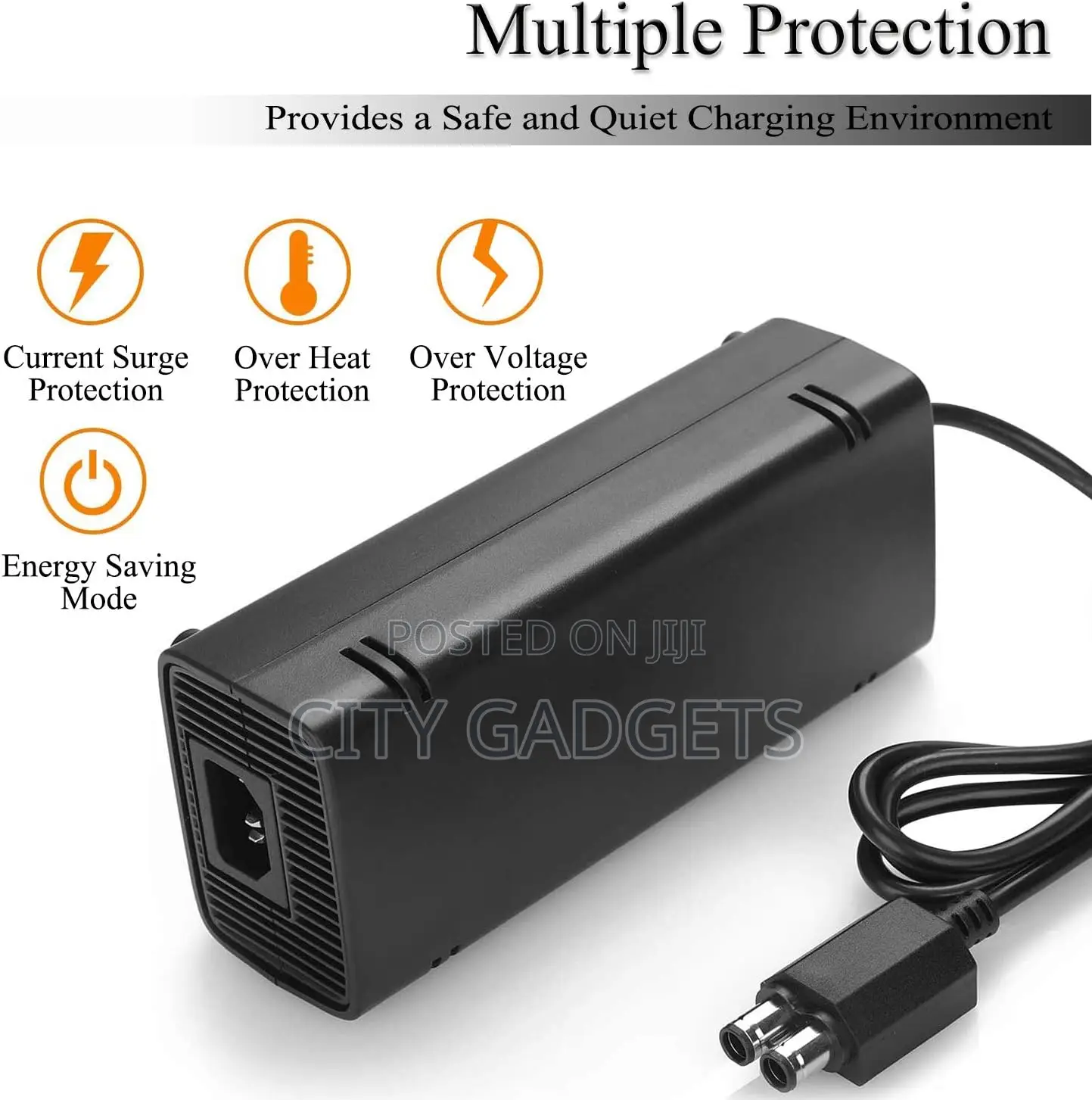 Xbox 360 Power Adapter 2 Pin