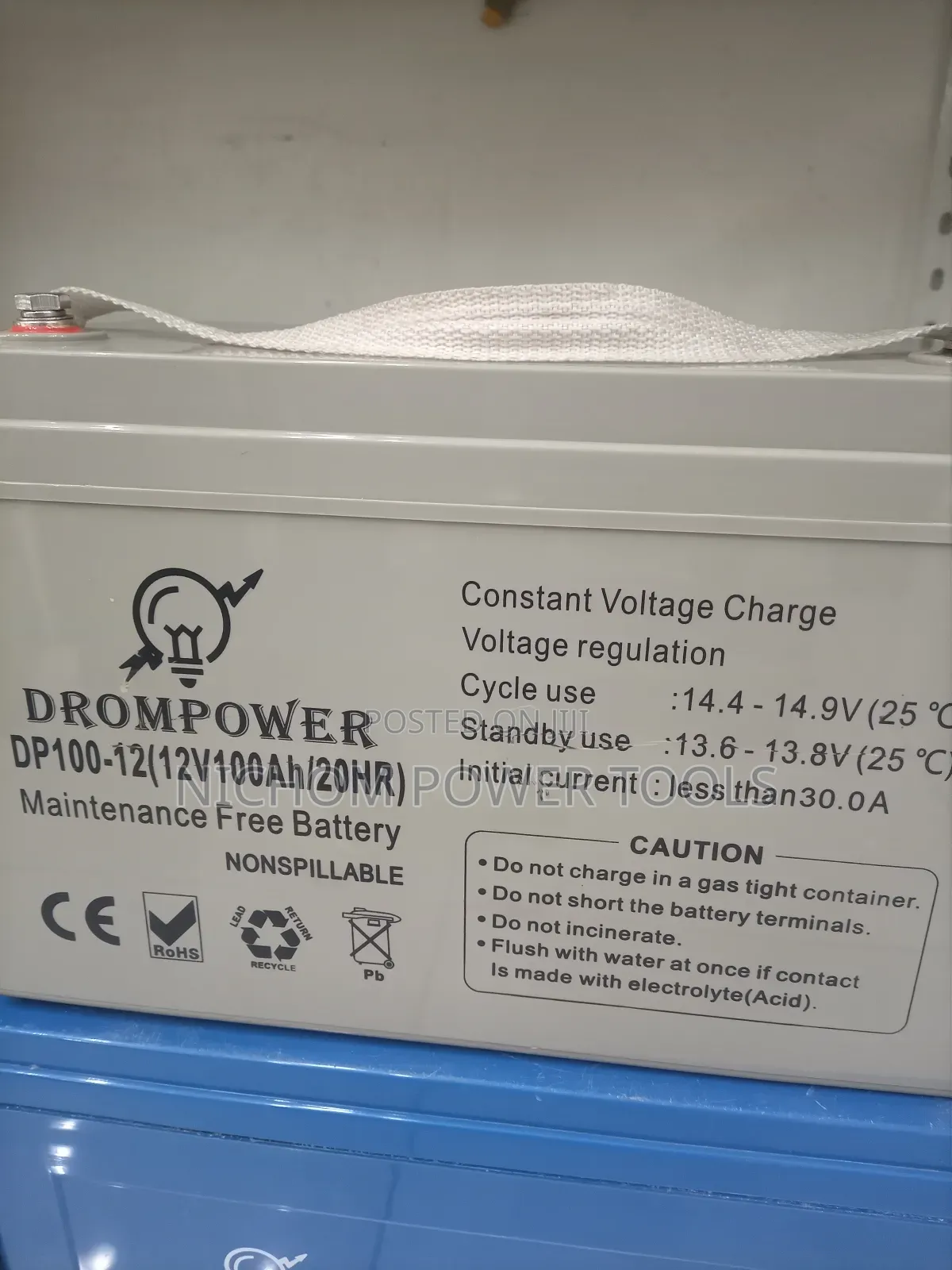 Drompower 12v 100ah Solar Battery